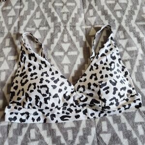 Aerie Cheetah print bikini top